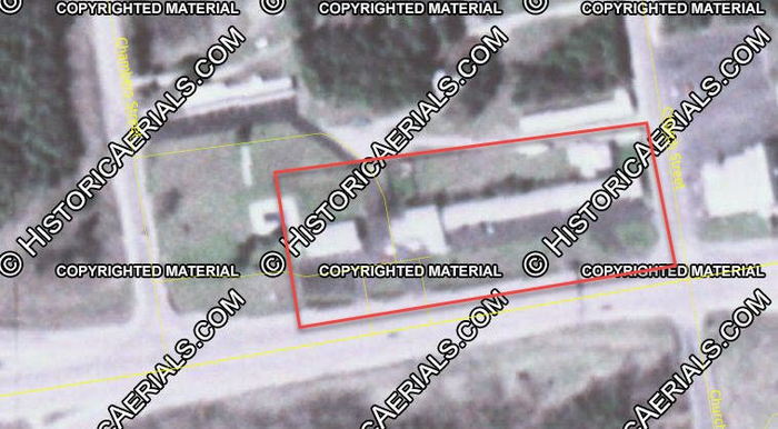 Collins Motel - 1981 Aerial (newer photo)